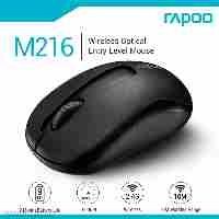 تصویر ماوس بی سیم رپو مدل M216 ا Rapoo M216 Wireless Mouse Rapoo M216 Wireless Mouse