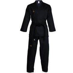 تصویر لباس تکواندو آدیداس مدل فایتری رنگ سفید 