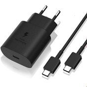 تصویر آداپتور 25 وات اورجینال سامسونگ مدل EP-TA800 25WPD ADAPTER USB-C SAMSUNG