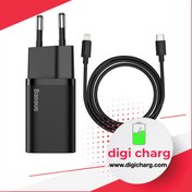تصویر شارژر دیواری فست شارژ باسئوس مدل Baseus Super Si CCCJGCC 20W 