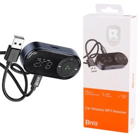 تصویر دانگل بلوتوث خودرو بیوا مدل Biva BM-02 Biva BM-02 Car Bluetooth audio receiver