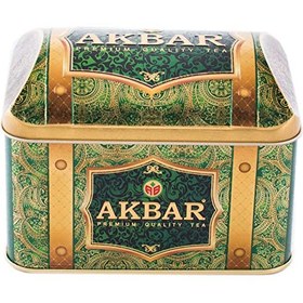 تصویر چای اکبر صندوقچه ای سبز Akbar green tea