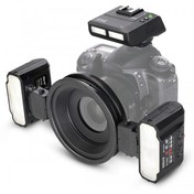تصویر کیت رینگ فلاش ماکرو Meike مدل MK-MT24 II-مخصوص دوربین‌های نیکون 