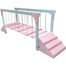 تصویر پل معلق چوبی کودک پل معلق چوبی کودک