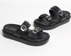 تصویر صندل دوبندی(مشکی) کد 3509 