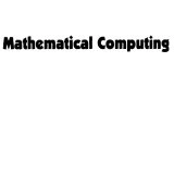 خرید و قیمت دانلود کتاب Mathematical Computing: An Introduction to ...
