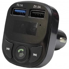 تصویر پخش کننده اف ام خودرو بلوتوثی دیتکس پلاس مدل FD-710 Detex+ FD-710 2Port Bluetooth MP3 Charger