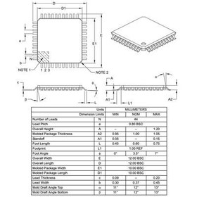 تصویر ATMEGA32A AU ATMEGA32A AU