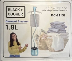 تصویر اتو بخار ایستاده بلک کوکر مدل BC-211SI Black Cooker Standing Steam Iron Model BC-211SI