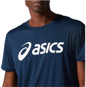 تصویر تیشرت نقره‌ای ASICS برند asics SILVER ASICS TOP