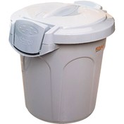 تصویر ظرف برنج کامل مدل قفلی - کرم 