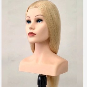 تصویر کله مانکن موی طبیعی 