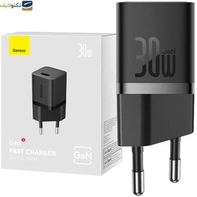 تصویر شارژر دیواری باسئوس مدل CCXF000301 توان 30 وات Baseus GaN5 CCXF000301 Fast Charger- 30W