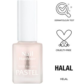 تصویر لاک تقویتی ناخن پاستل (PASTEL) مدل Nail Hardener 