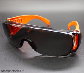 تصویر عینک ایمنی لنز دودی موتا دودی