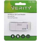 تصویر رم ریدر Verity SD/Micro SD مدل C110 