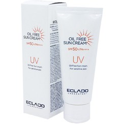 تصویر کرم ضد آفتاب اکلادو SPF 50 حجم ۷۰ میلی‌لیتر فاقد چربی 