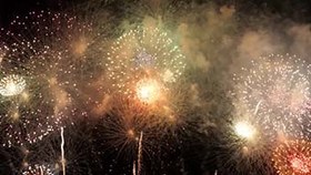 تصویر دانلود فوتیج آتش بازی Fireworks 