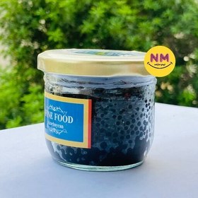 تصویر خاویار سیاه بلوگا آذربایجان وزن 100 گرم ا Beluga Caviar Azerbaijan 100G 