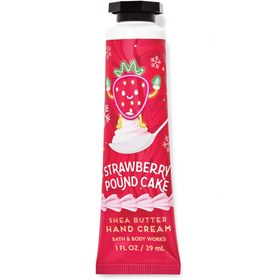 تصویر کرم دست Bath & Body Works مدل Strawberry Pound Cake 