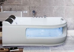 تصویر وان دو نفره شاینی مدل N-BT033 Shiny Tub - NBT033