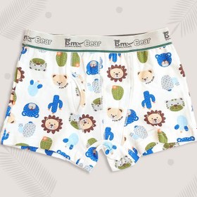 تصویر شورت نیم پا پسرانه عروسکی طرحدار وارداتی- طرح1 Imported patterned doll shorts for boys - size S