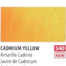 تصویر آبرنگ فوق آرتیست شین هان PWC سری D رنگ (cadmium yellow 540) 