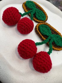 تصویر گیره گل فانتزی گیلاس 