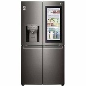 تصویر یخچال فریزر ال جی مدل X39 رنگ دودی مونتاژ چین 