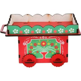 تصویر گاری یلدایی قرمز سایز 3 