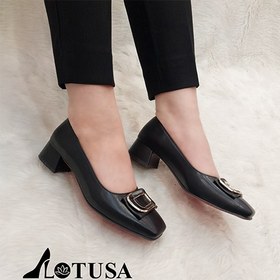 تصویر کفش پاشنه ۳ سانت خورشیدی کد 07 