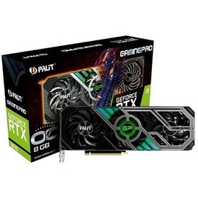 تصویر کارت گرافیک Palit GeForce RTX 3070TI GamingPro 8GB LHR 