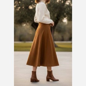 تصویر دامن کبریتی پاییزه 