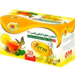 تصویر دمنوش تناسب تی بگ 111 111 fitness herbal tea bags