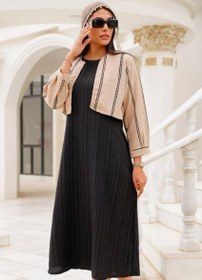 تصویر کت و سارافون مهستی کد:۱۱۱۱ 