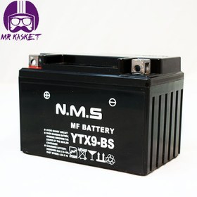 تصویر باتری موتورسیکلت ان ام اس مدل YTX9-BS 12V9AH (ان‌اس،آراس،بنلی‌جفت) 