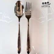 تصویر ست قاشق و چنگال یونیک مدل پاپیون – ۱۲ پارچه اصل 