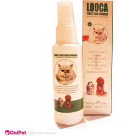 تصویر اسپری پاک کننده اشک چشم سگ و گربه لوکا Luca dog and cat eye tear cleaner spray