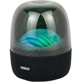 تصویر اسپیکر بلوتوثی رم و فلش خور Hiska B57 Hiska B57 Wireless Speaker