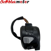 تصویر آرم (برچسب) کامل بدنه tvs راکس رنگ سفید قرمز انژکتوری شرکتی 