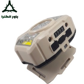 تصویر چراغ پیشانی آر ال مدل RL615S سنسوردار 