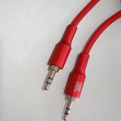 تصویر کابل AUX سوسماری برند JBL, بسیار مقاوم با سوکت فلزی 