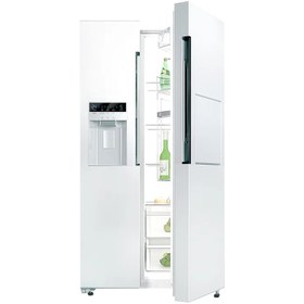 تصویر یخچال فریزر ساید بای ساید اسنوا 27 فوت مدل S1Di-S110 Snowa S1Di-S110-W Side By Side Refrigerator