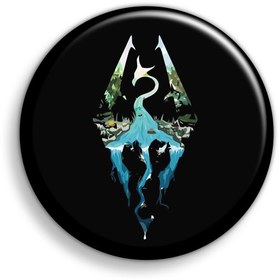 تصویر پیکسل ابیگل طرح بازی اسکایریم کد skyrim 008 