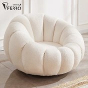 تصویر مبل تک نفره مدل نارین 