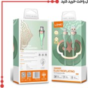 تصویر کابل شارژر الدینیو سیم گرد مدل LS822 micro 