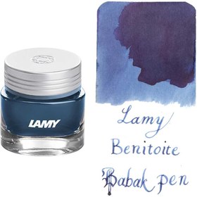 تصویر جوهر خودنویس لامی ۳۰ میل کریستالی بنیتویت LAMY T53 crystal ink benitoite 380 