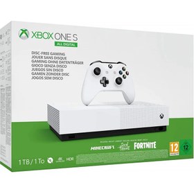 تصویر کنسول Xbox One S 500GB All Digital کارکرده 