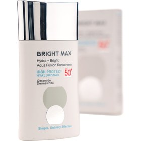 تصویر ضد آفتاب آکوا فیوژن برایت مکس Bright Max Aqua Fusion Sunscreen