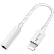 تصویر مبدل لایتنینگ به جک 3.5 میلی متری یسیدو مدل YAU31 